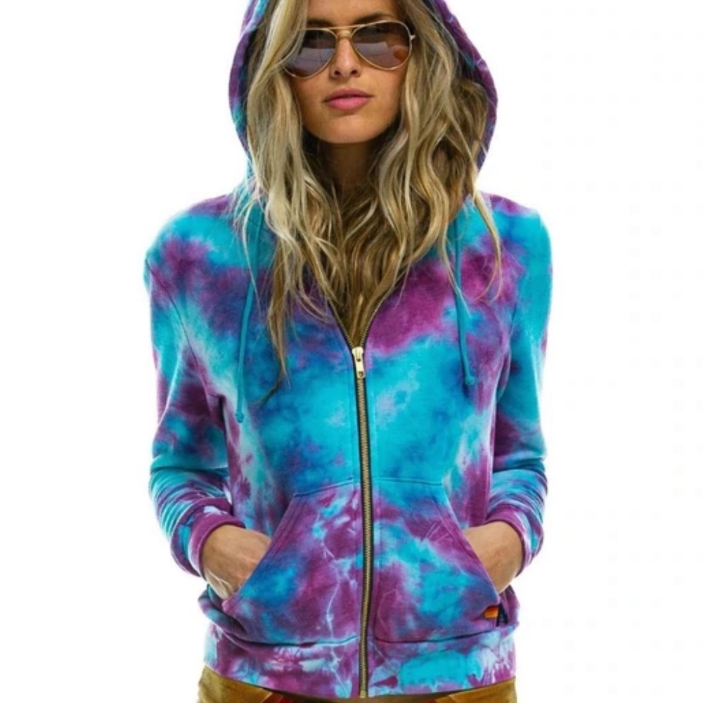 Aviator Nation Tie Dye Hoodie